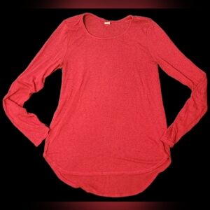 Old Navy Red Long Sleeve Sweater
